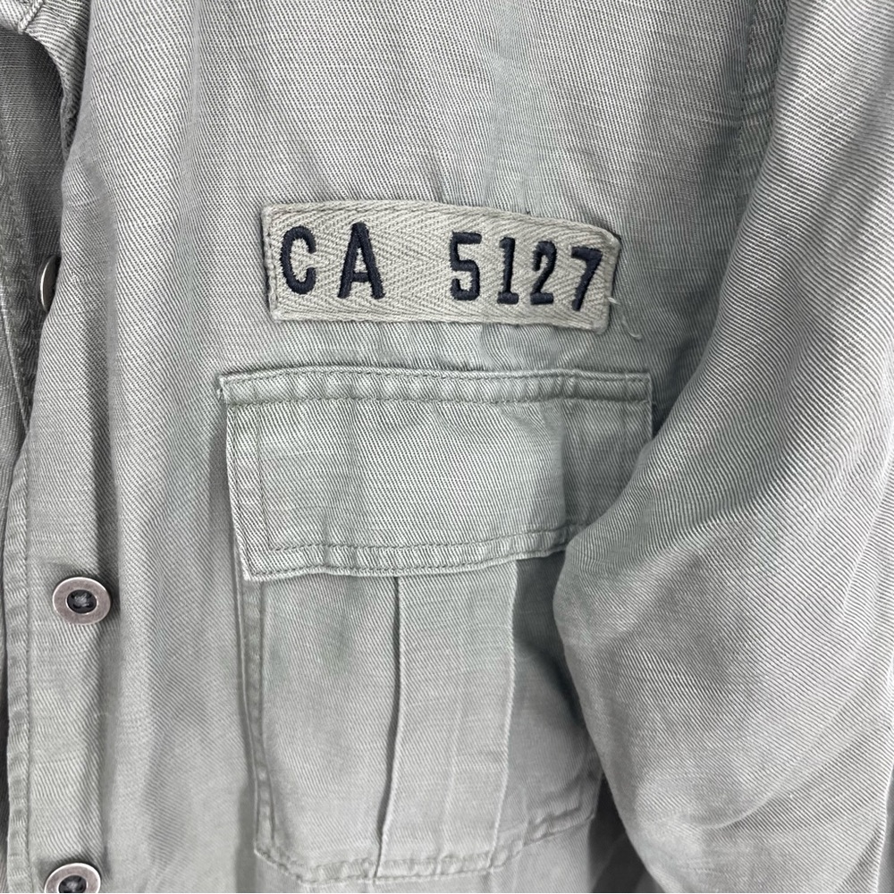 Rails Rowen Sage Green Military Jacket Sz M - image 5